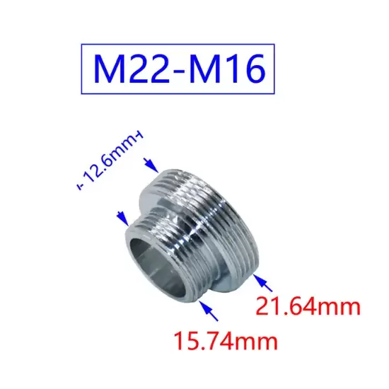 Adapter-redukcja M22-M16 do wylewki baterii kuchennej, łazienkowej